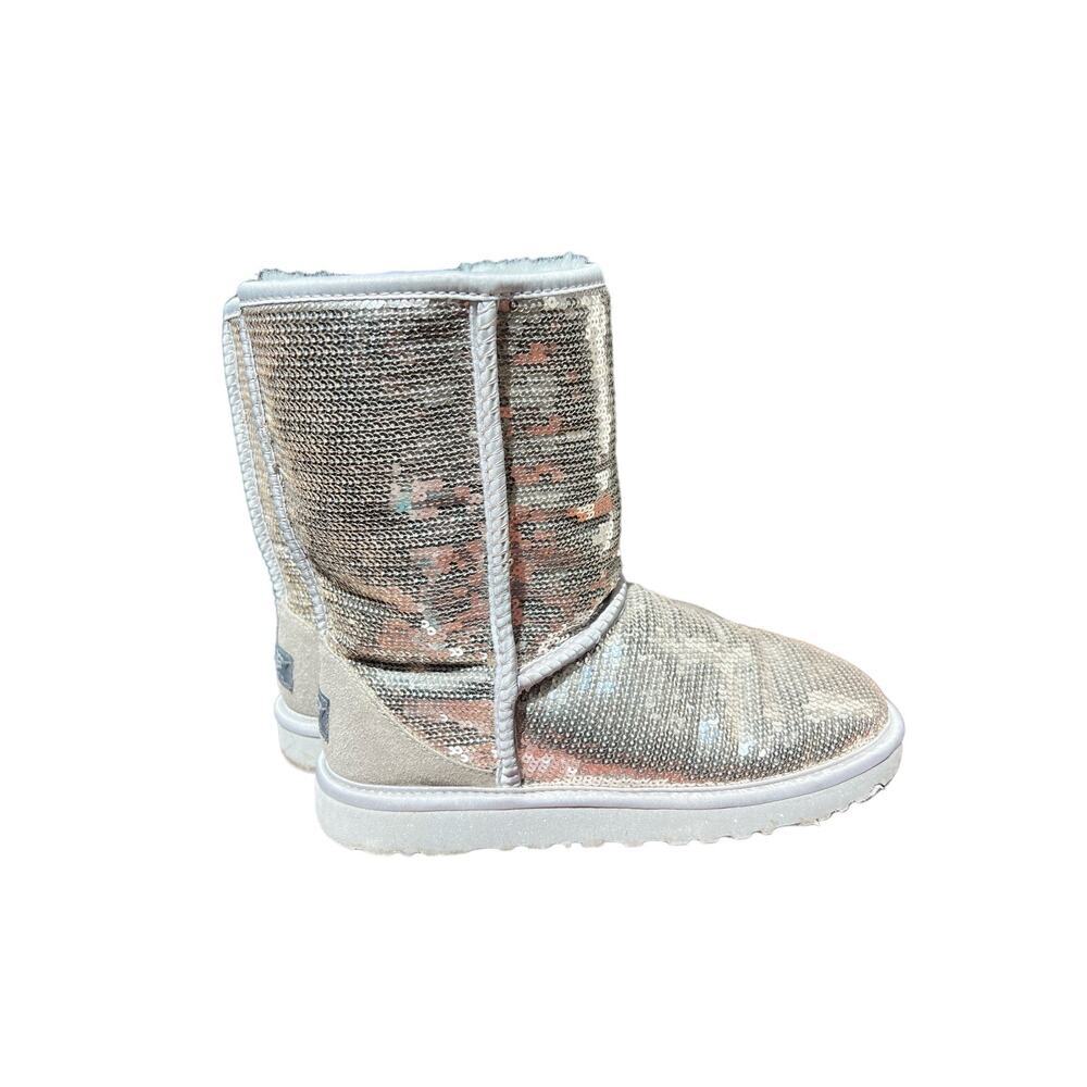 Ugg Sequin Sparkle Classic Boot Size 8 - image 5